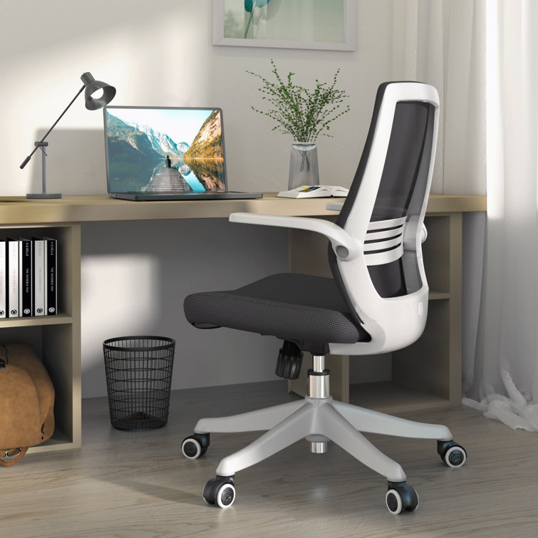 Modern Ergonomic Executive Mesh Office Chair with Adjustable Arms, Black