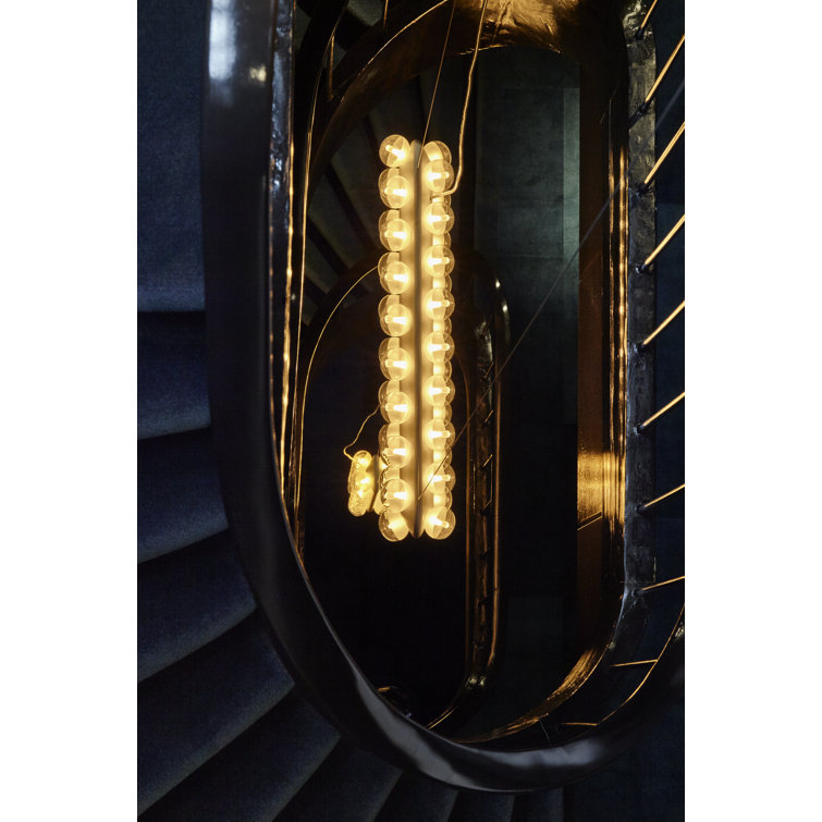White LED Linear Island Suspension Light