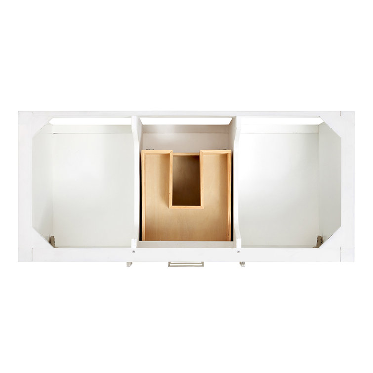 Bayhill 49'' White Marble Top Single Vanity