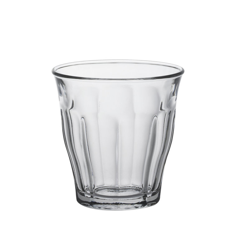 Clear Tempered Glass 3 oz Tumbler Set of 6
