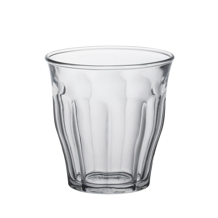 Duralex Picardie Clear Glass Tumbler Set, 5 3/8 oz