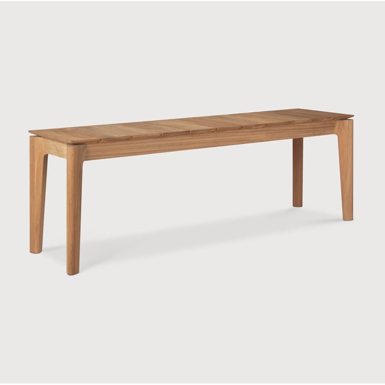 Bok 54" Natural Teak Outdoor Picnic Bench