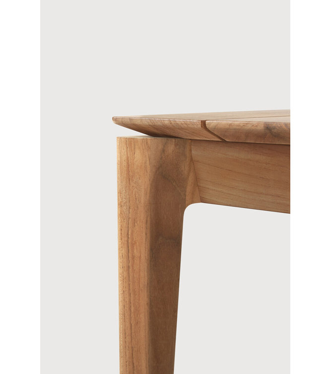 Bok 54" Natural Teak Outdoor Picnic Bench