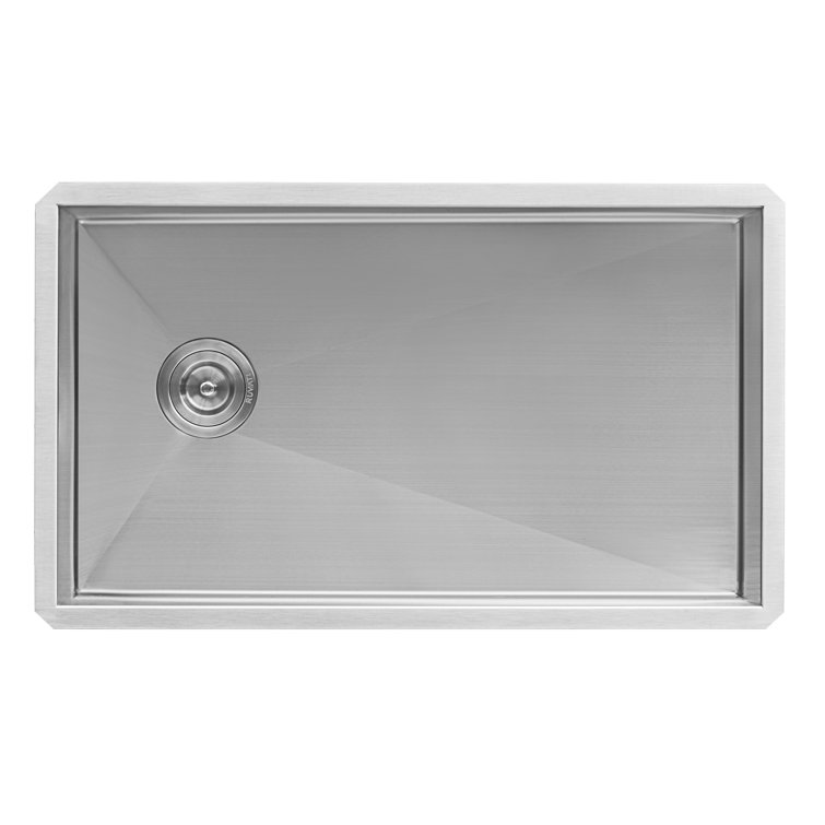 Ruvati 30-Inch Stainless Steel Single Bowl Undermount Kitchen Sink