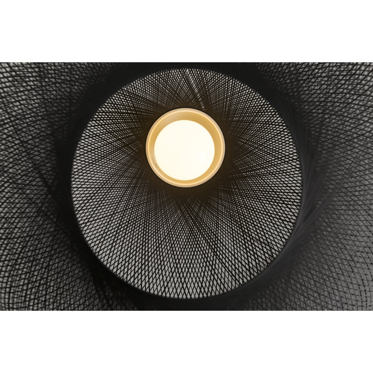 Bertjan Pot Black Globe Single-Light Aluminum Pendant