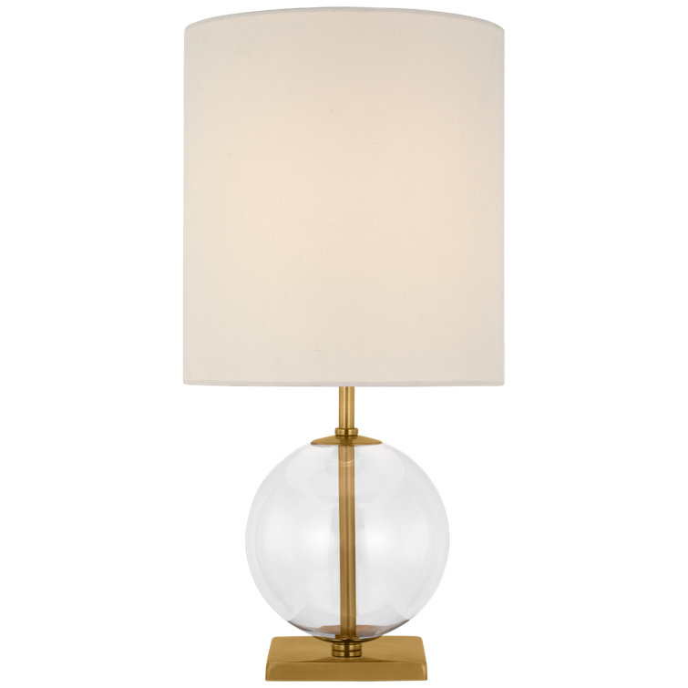 Elsie Clear Glass Adjustable Outdoor Table Lamp