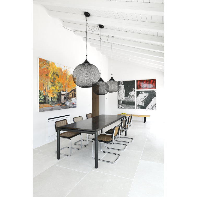 Bertjan Pot Black Globe Single-Light Aluminum Pendant