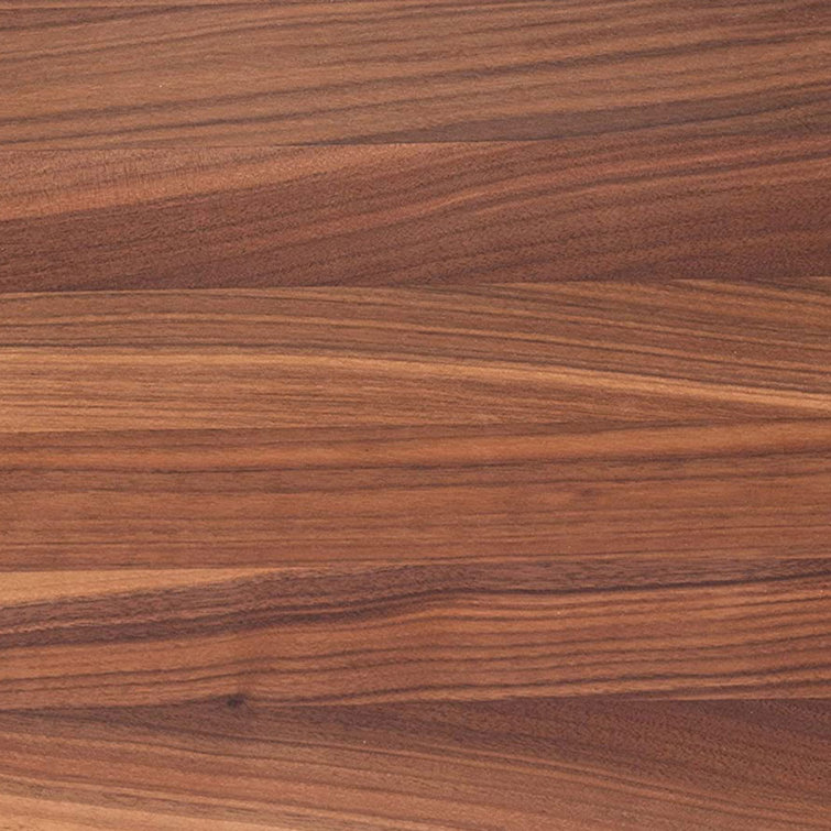 18-Inch Round Walnut Wood Cutting Board with Edge Grain