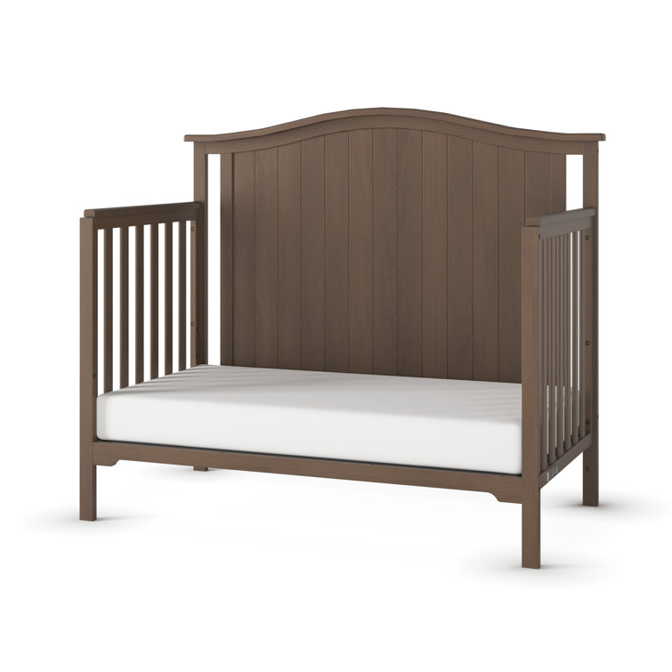 Dusty Heather Oak 4-in-1 Convertible Baby Crib