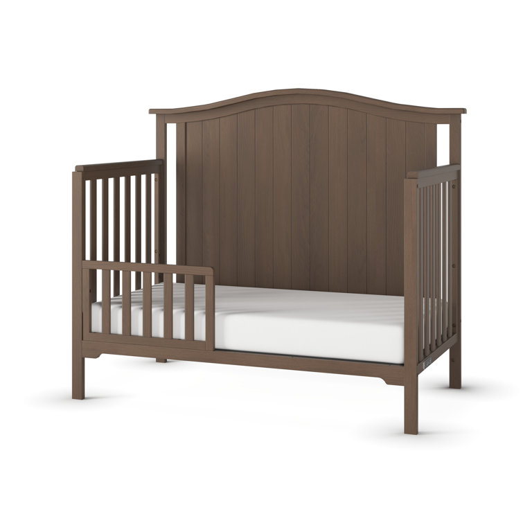 Dusty Heather Oak 4-in-1 Convertible Baby Crib