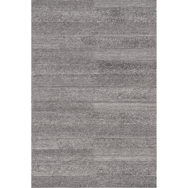 Jermund Textured Cotton-Blend Area Rug