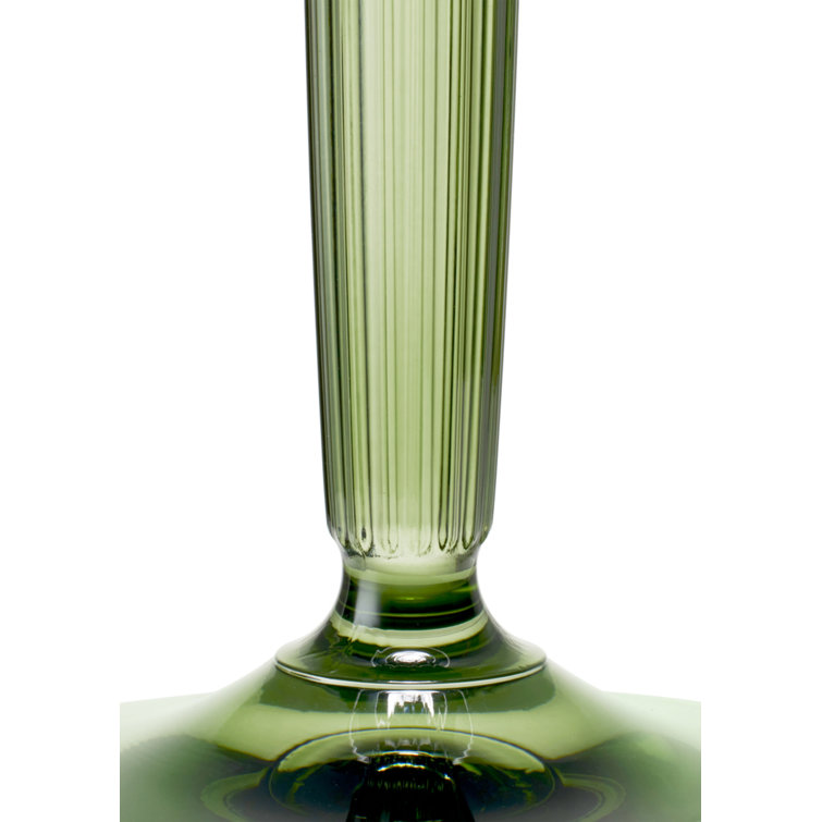 Hammershoi Green Stem Glass Wine Set, 11.8 oz