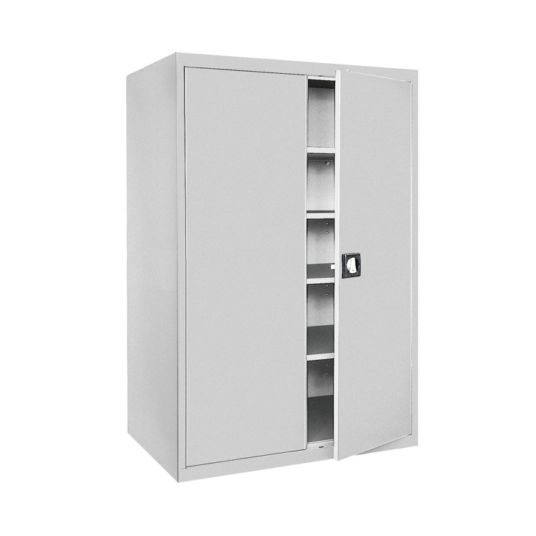 Sandusky Lee Elite 24" D x 46" W x 72" H, Steel Garage Storage Cabinet by Sandusky