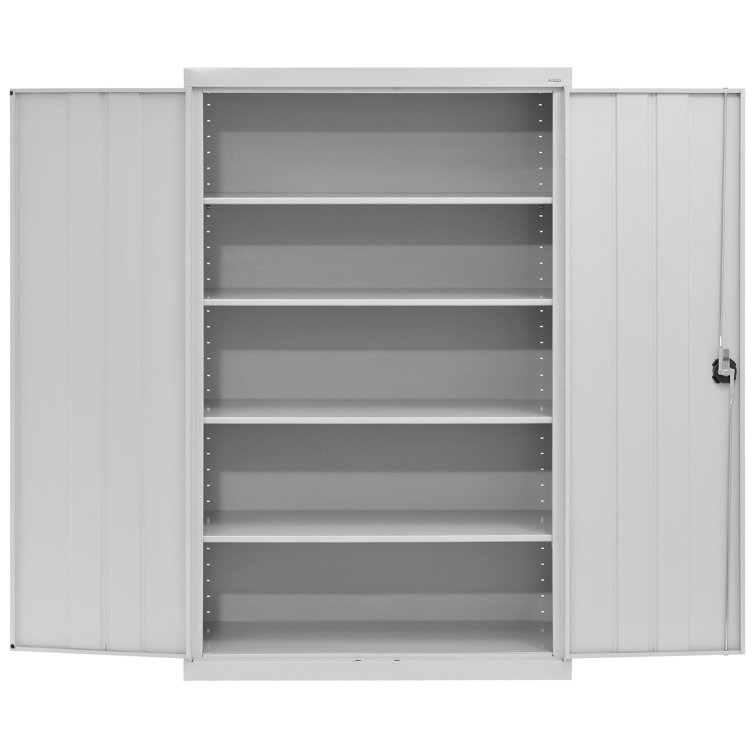 Sandusky Lee Elite 24" D x 46" W x 72" H, Steel Garage Storage Cabinet by Sandusky