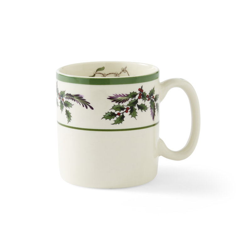 Spode Christmas Tree Holly 12-Piece Porcelain Dinnerware Set