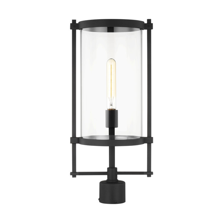 Eastham Textured Black 22.5" Industrial-Modern Outdoor Lantern