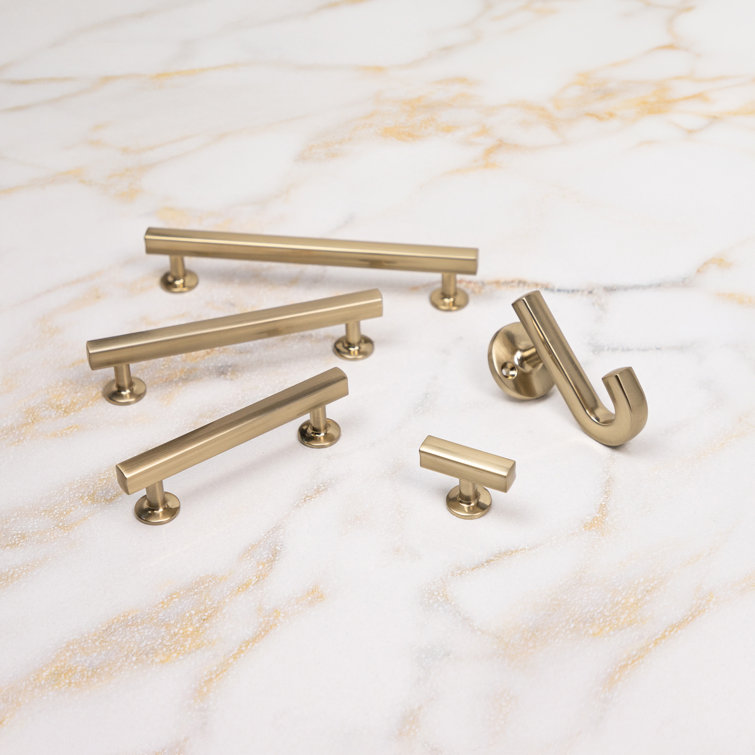 Champagne Bronze 6-5/16" Solid Core Kitchen Cabinet Handle