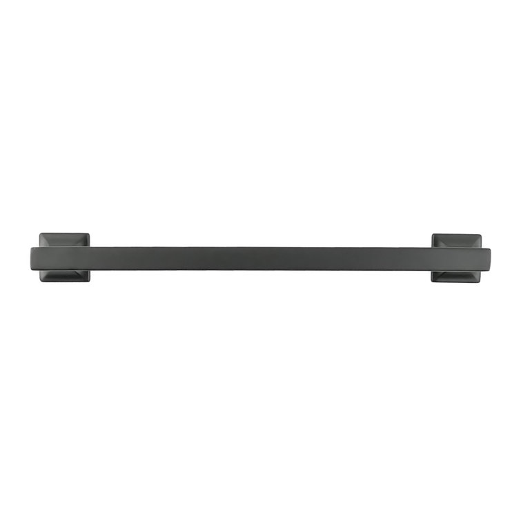 Matte Black Modern Bar Cabinet Handle with Mounting Hardware