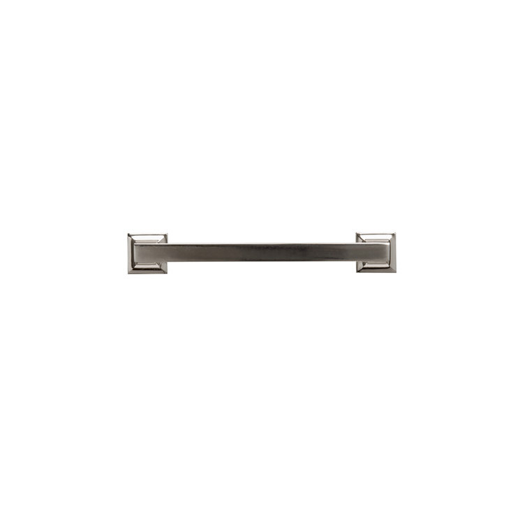 Polished Nickel Modern Kitchen Cabinet Handle with Mounting Hardware