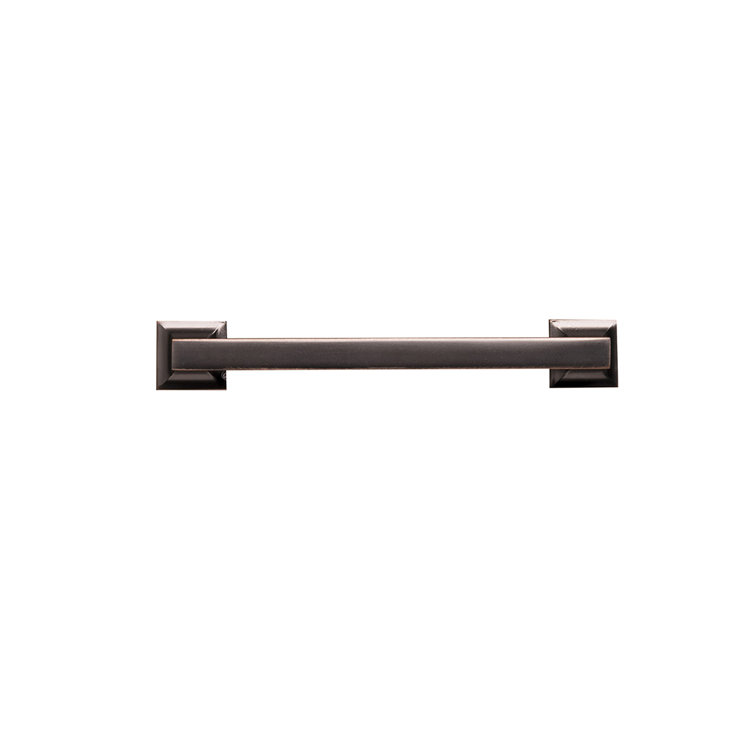 Oil-Rubbed Bronze Modern Cabinet Handle with Mounting Hardware