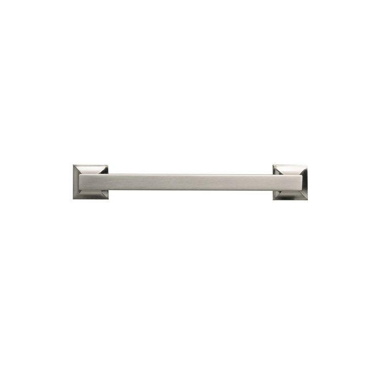 Satin Nickel Modern Cabinet Drawer Pulls 10-Pack