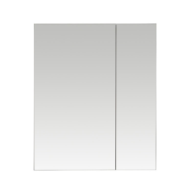 Royale 30" Silver Aluminum Medicine Cabinet with LED Mirror