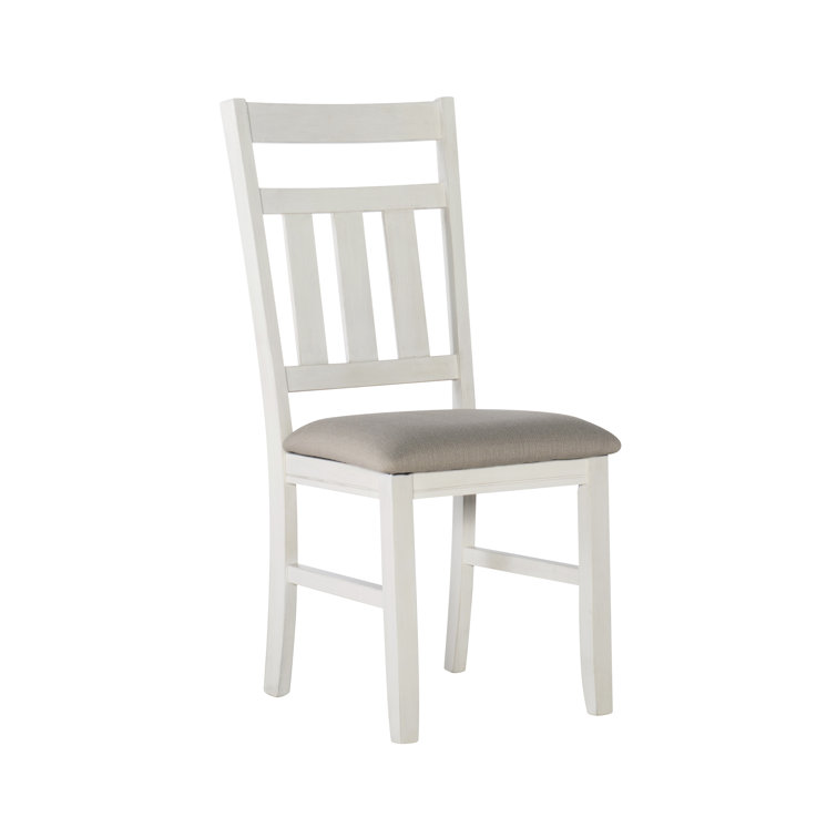 Smokey White and Tan 6-Piece Farmhouse Dining Set