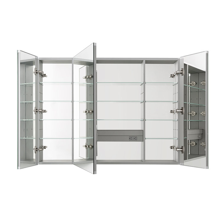 Royale 48" x 30" LED Medicine Cabinet with Electrical Outlets