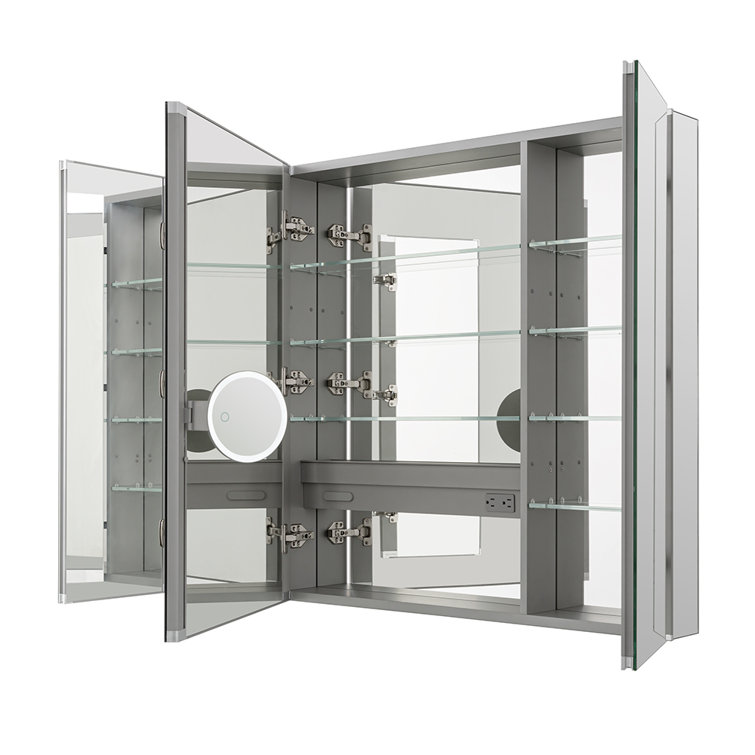 Royale 48" x 30" LED Medicine Cabinet with Electrical Outlets