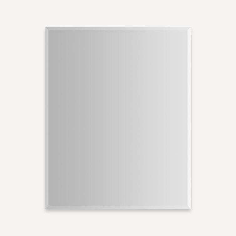 Modern 30" Classic Gray Frameless Medicine Cabinet with Interior Mirror