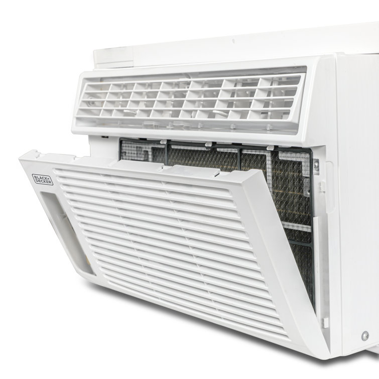 White 8000 BTU Window Air Conditioner with Remote Control