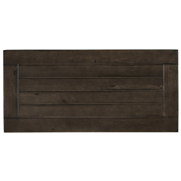 Rustic Brown 7-Drawer Dresser with Mirror