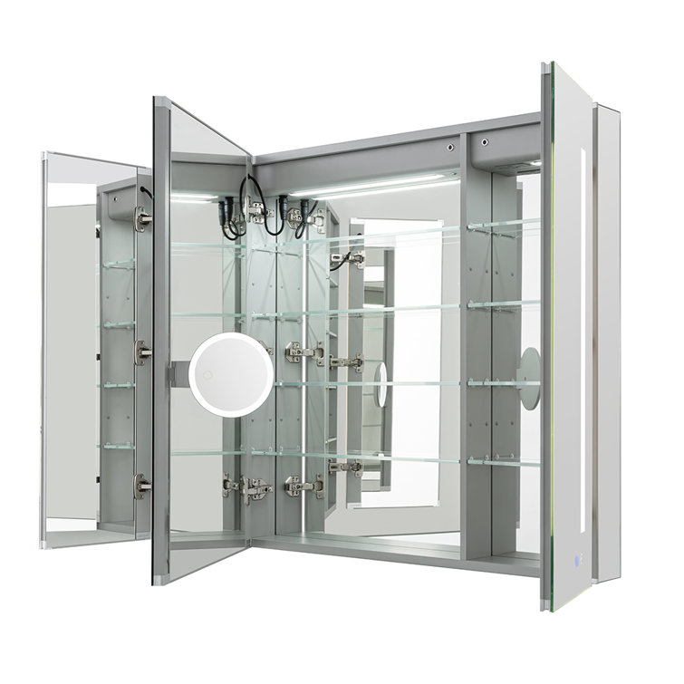 Signature Royale 48" x 30" LED Aluminum Medicine Cabinet