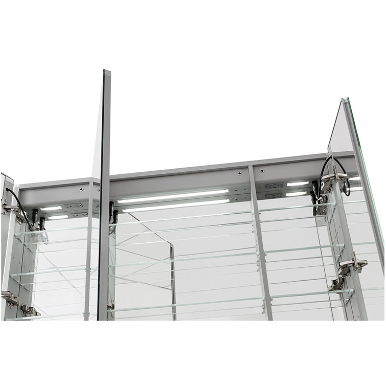 Signature Royale 48" x 30" LED Aluminum Medicine Cabinet