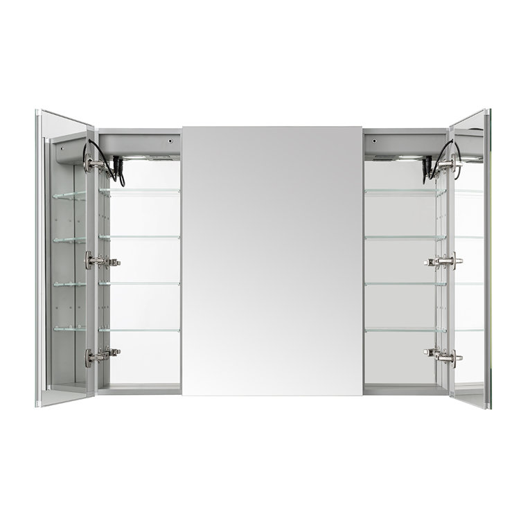 Signature Royale 48" x 30" LED Aluminum Medicine Cabinet