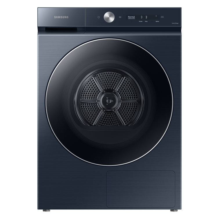 Brushed Navy 7.8 cu. ft. Front Load Electric Dryer with AI Optimal Dry