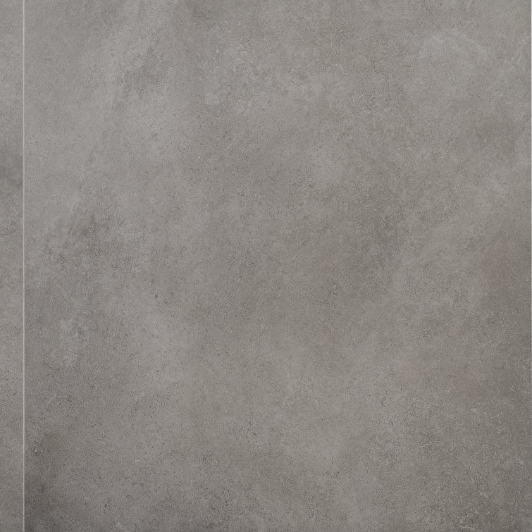 Iris Large Format Matte Gray Porcelain Tile 48x48