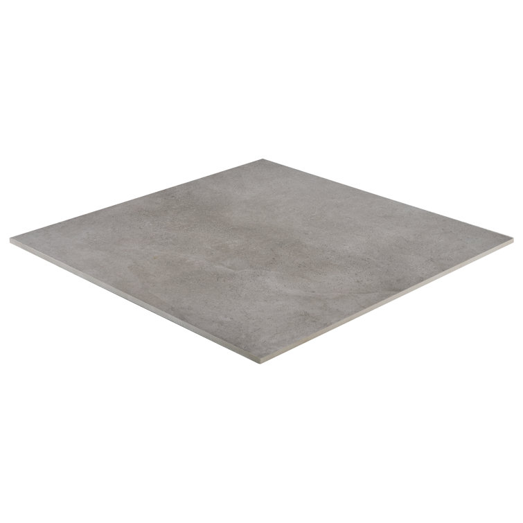 Iris Large Format Matte Gray Porcelain Tile 48x48