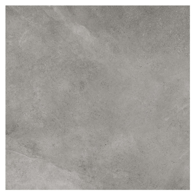 Iris Large Format Matte Gray Porcelain Tile 48x48