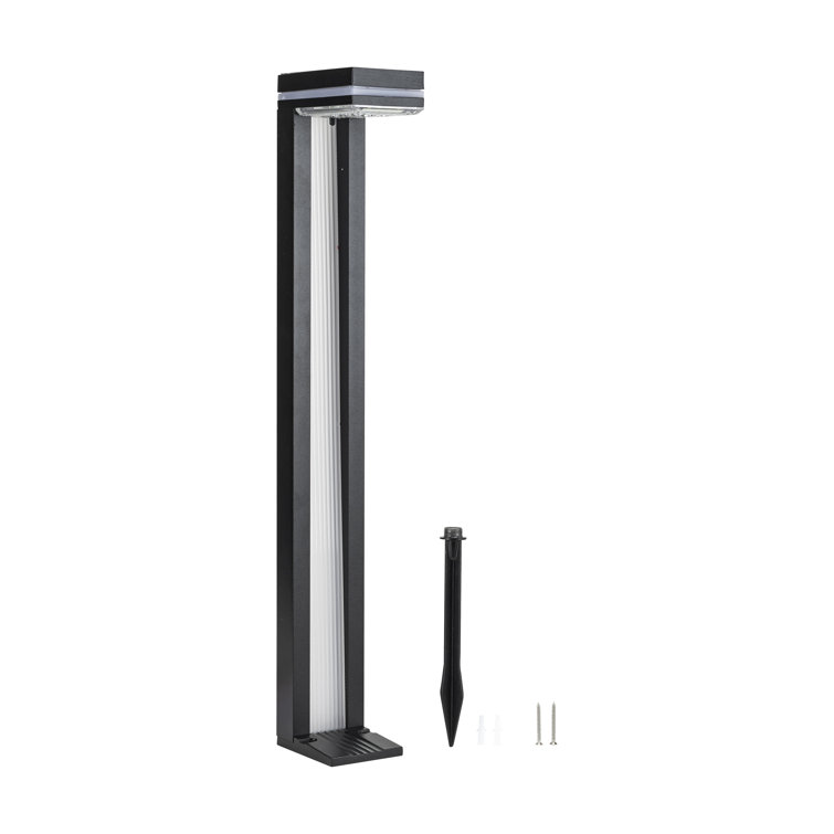 Sentry Black Solar LED Pathway Light with Dusk to Dawn, 2 Pack