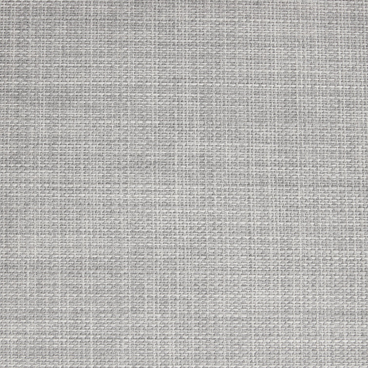 Jorden Light Gray Polyester Upholstered Accent Chair with Dark Wood Legs
