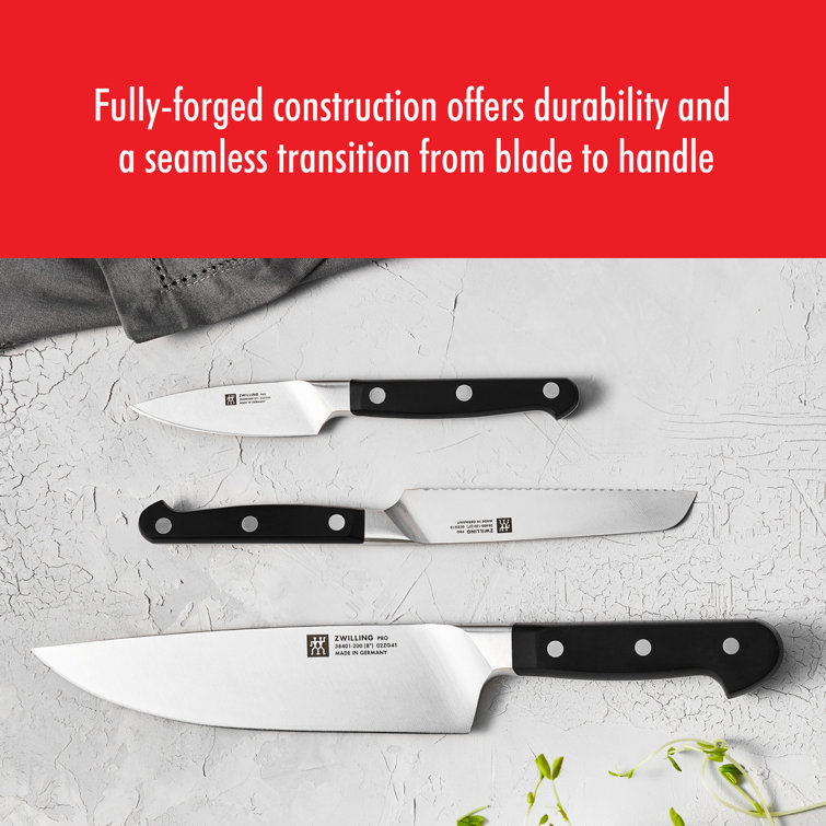ZWILLING J.A. Henckels ZWILLING Pro 7-Piece Knife Block Set with In-Drawer Knife Tray