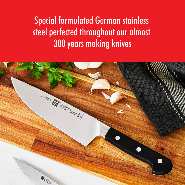 ZWILLING J.A. Henckels ZWILLING Pro 7-Piece Knife Block Set with In-Drawer Knife Tray