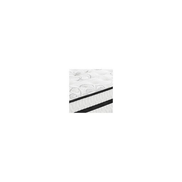 California King Gel Memory Foam Innerspring Mattress with Adjustable Base