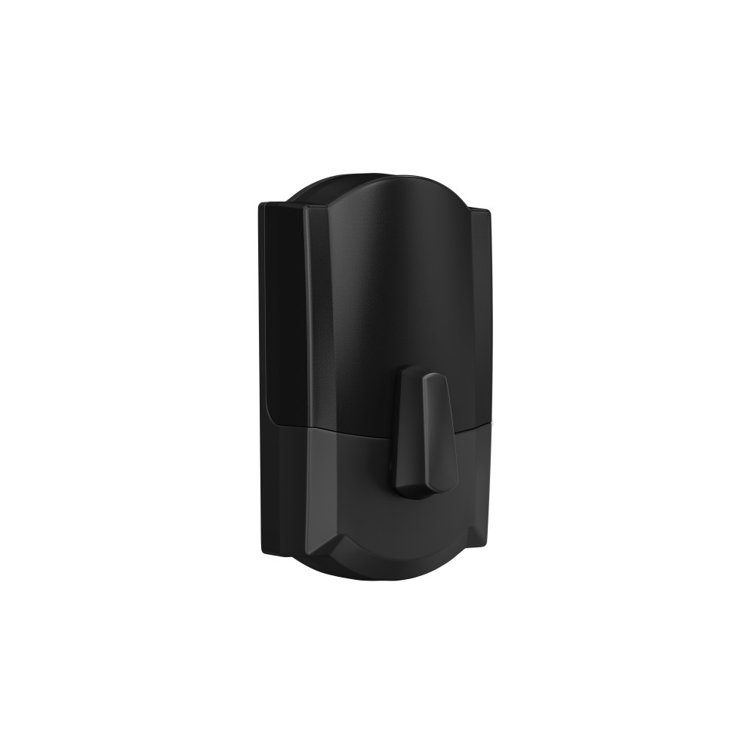 Matte Black Smart Wi-Fi Deadbolt with Touchscreen