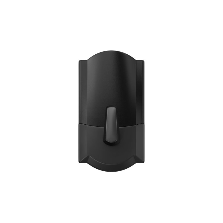 Matte Black Smart Wi-Fi Deadbolt with Touchscreen
