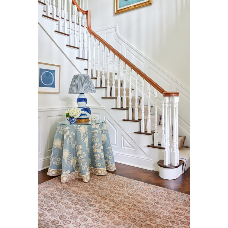 Dorset Blush Floral Rectangular 5' x 7'6" Synthetic Rug