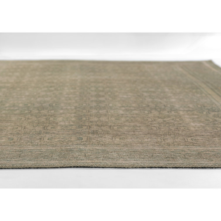 Erin Gates Green Synthetic Traditional 10' x 14' Area Rug
