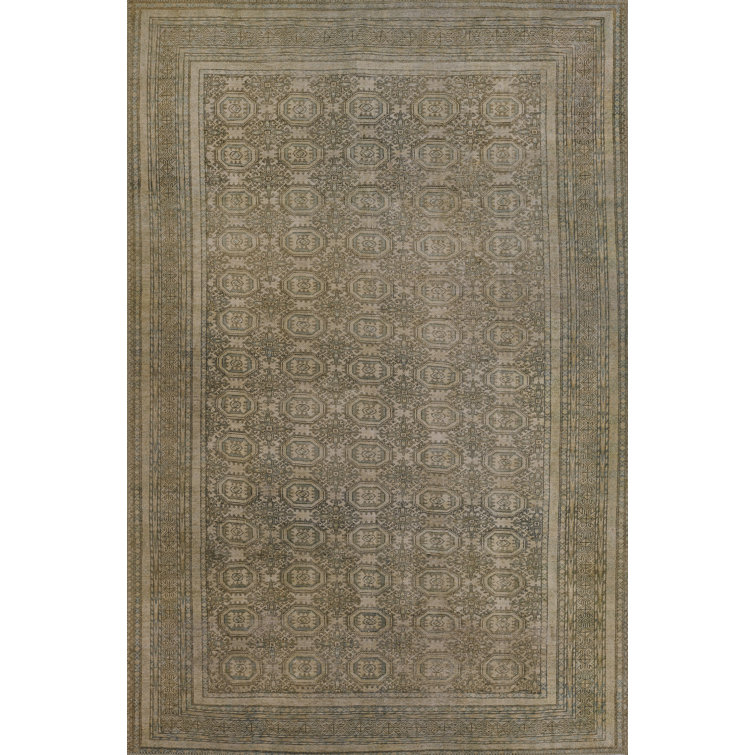 Erin Gates Green Synthetic Traditional 10' x 14' Area Rug