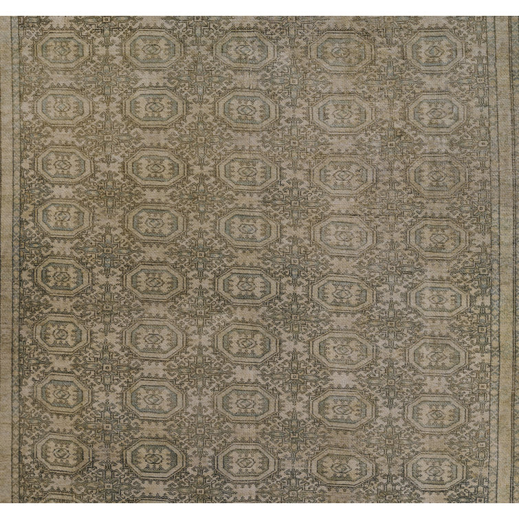 Erin Gates Green Synthetic Traditional 10' x 14' Area Rug